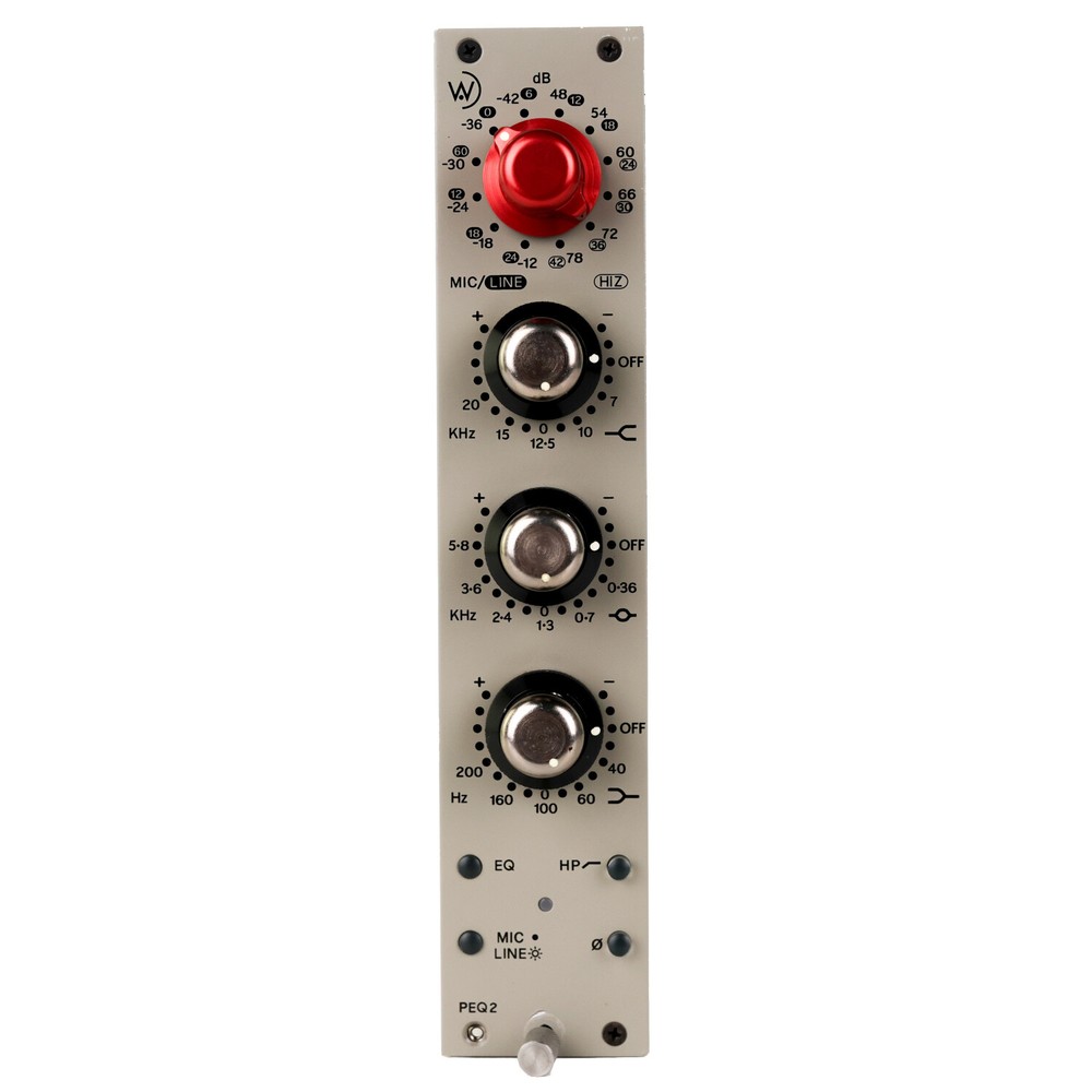 Wunder Audio PEQ2 Microphone Preamp/EQ Module #1512 (Used)