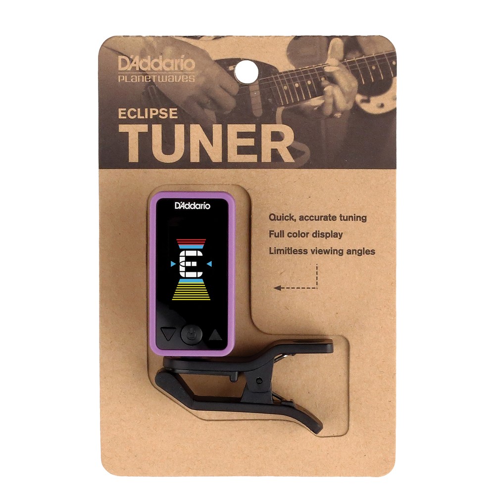Planet Waves Eclipse Clip-On Tuner - Purple
