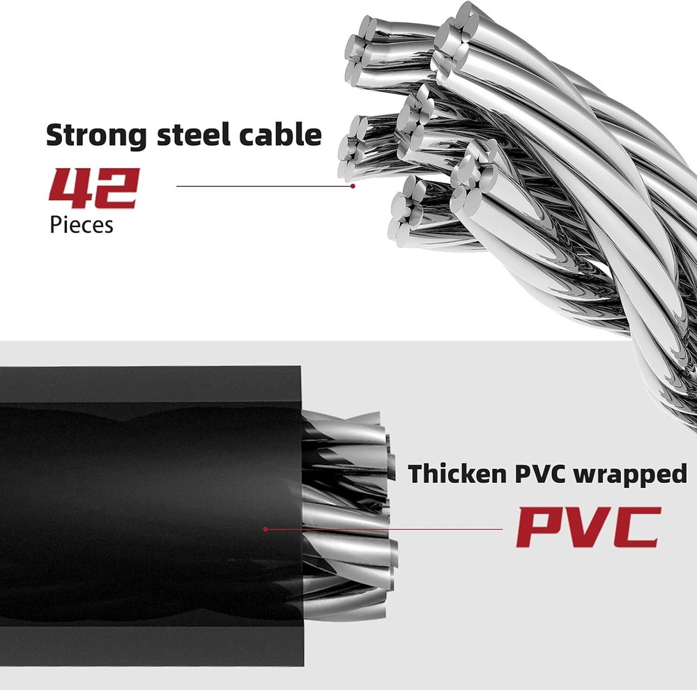 ROCKBROS Bike Lock Comination Cable Bicycle Lock Five-digit Code Comination Safe