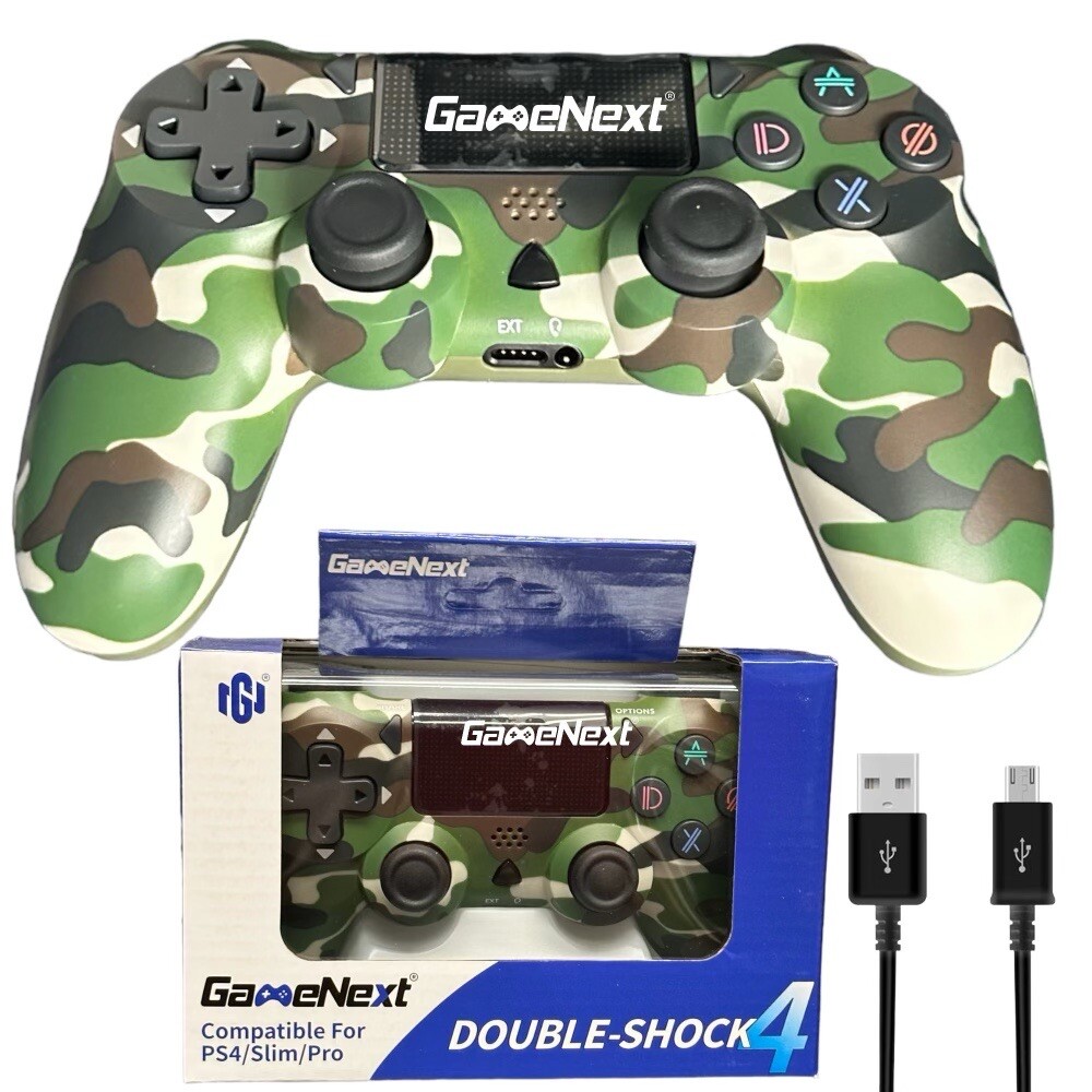 Gamepad Camo Wireless Game Controller Compatible with PS4/PS4 Pro/Slim Console!
