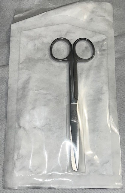 Sterile Sharp/Blunt Scissors Straight 5.5” 65945 Centurion