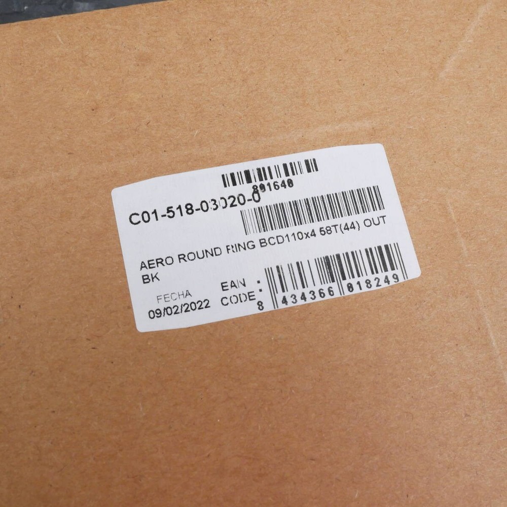 Player Issue Rotor Aero Round Ring Chainring Outer Ring BCD110 58T Compatible