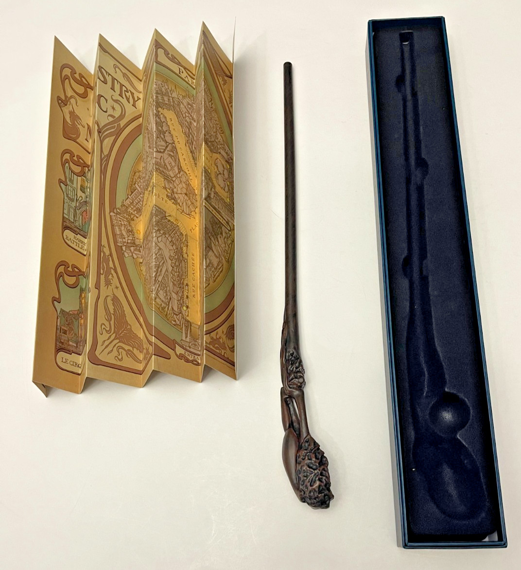 Harry Potter Kingsley Shacklebolt Interactive Wand Universal Studios Epic NIB