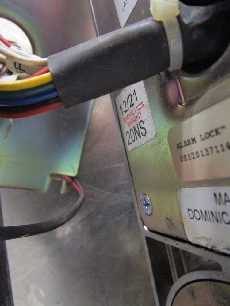 Alarm Lock Systems Electronic Lock Keypad Brushed Chrome