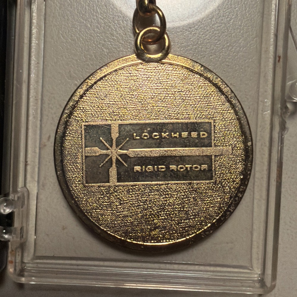 Lockheed Aircraft Ground Speed Indicator Keychain Calculator Original Packaging