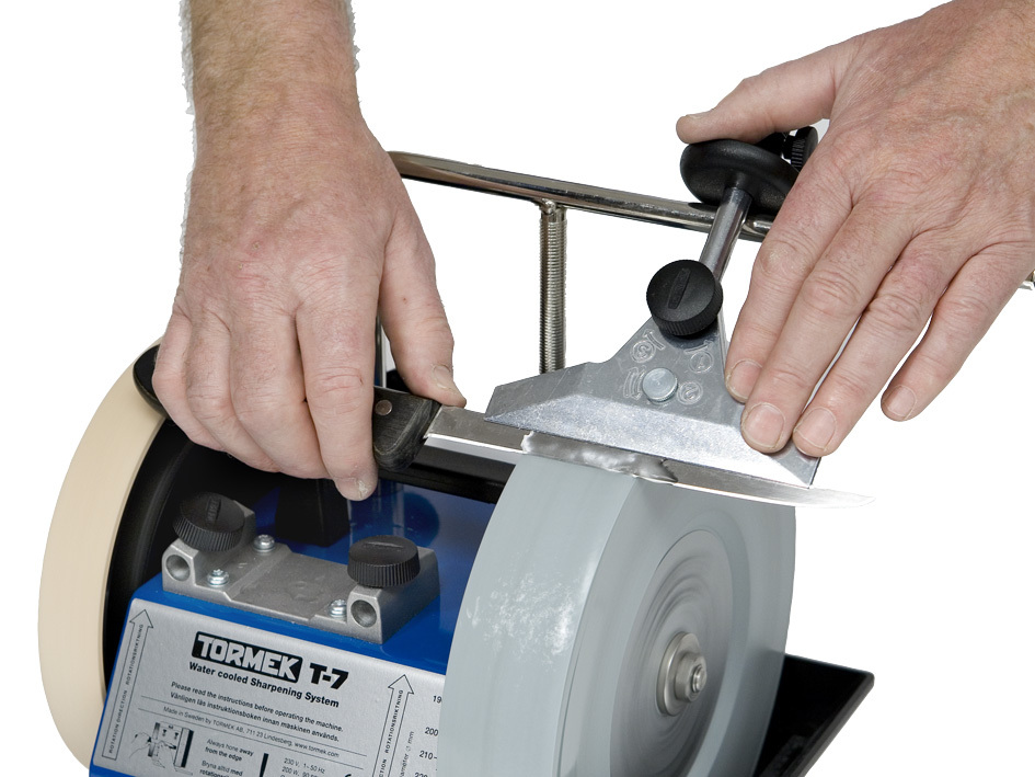 TORMEK T-8 Sharpening System with Chef's Package -includes Knife & Scissors Jigs