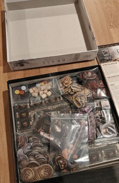 Brass Birmingham Organizer and Insert