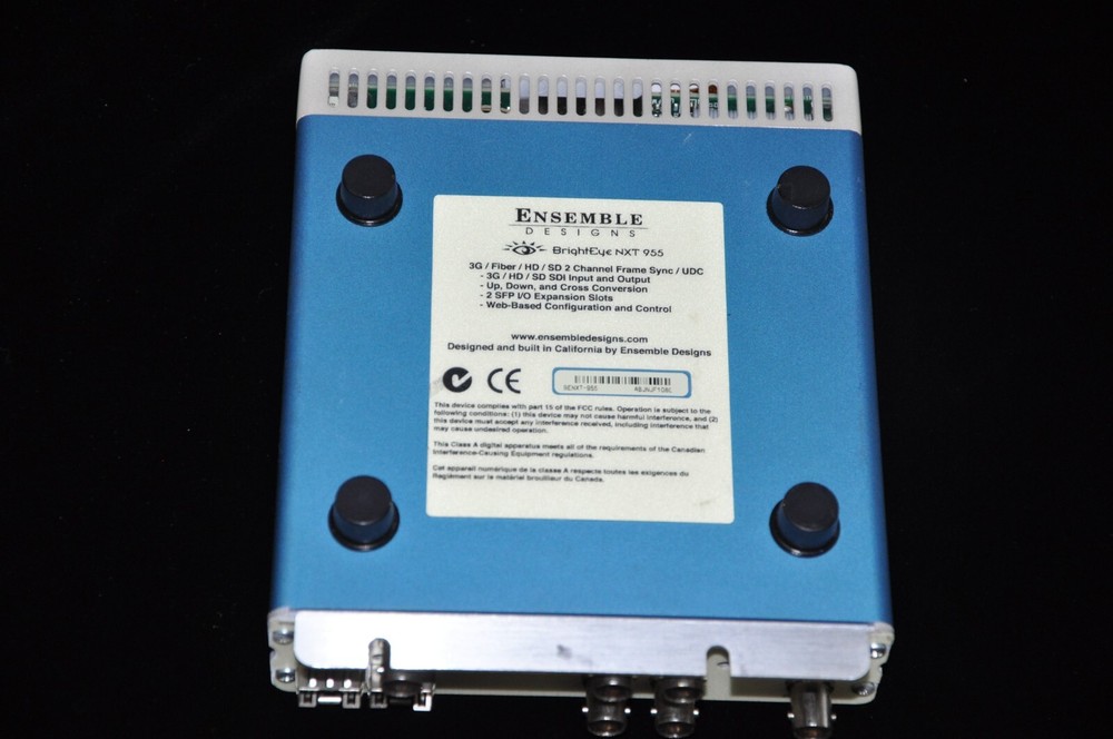 Ensemble Designs NXT 955 2-Channel SDI Frame Sync & U/D/C