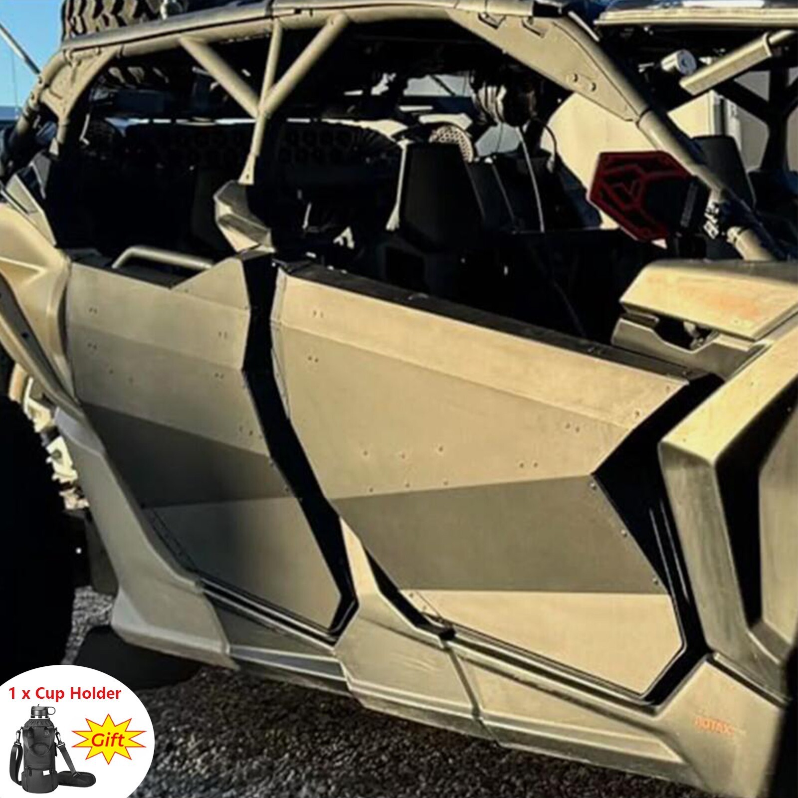 Heavy Duty Aluminum Full Doors for Can-Am X3 MAX Turbo R RR 2017-2026 4 Seat