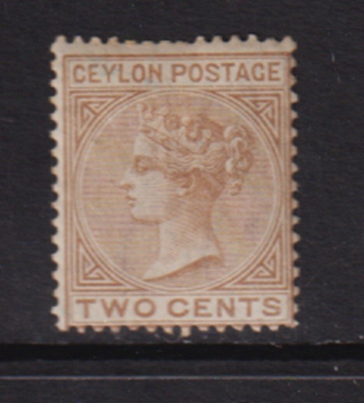 Ceylon - #63 mint, cat. $ 37.50