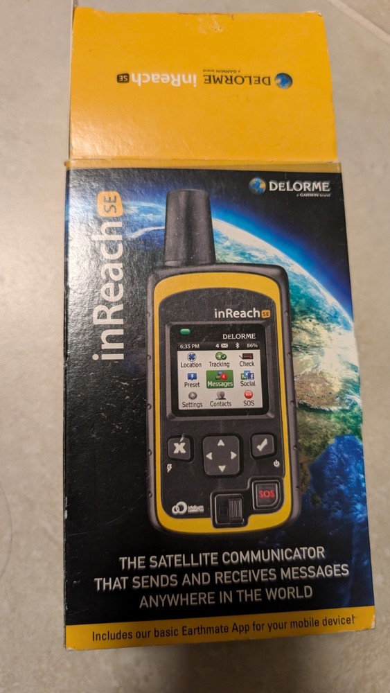 DeLorme Model inReach SE Satellite Communicator GPS