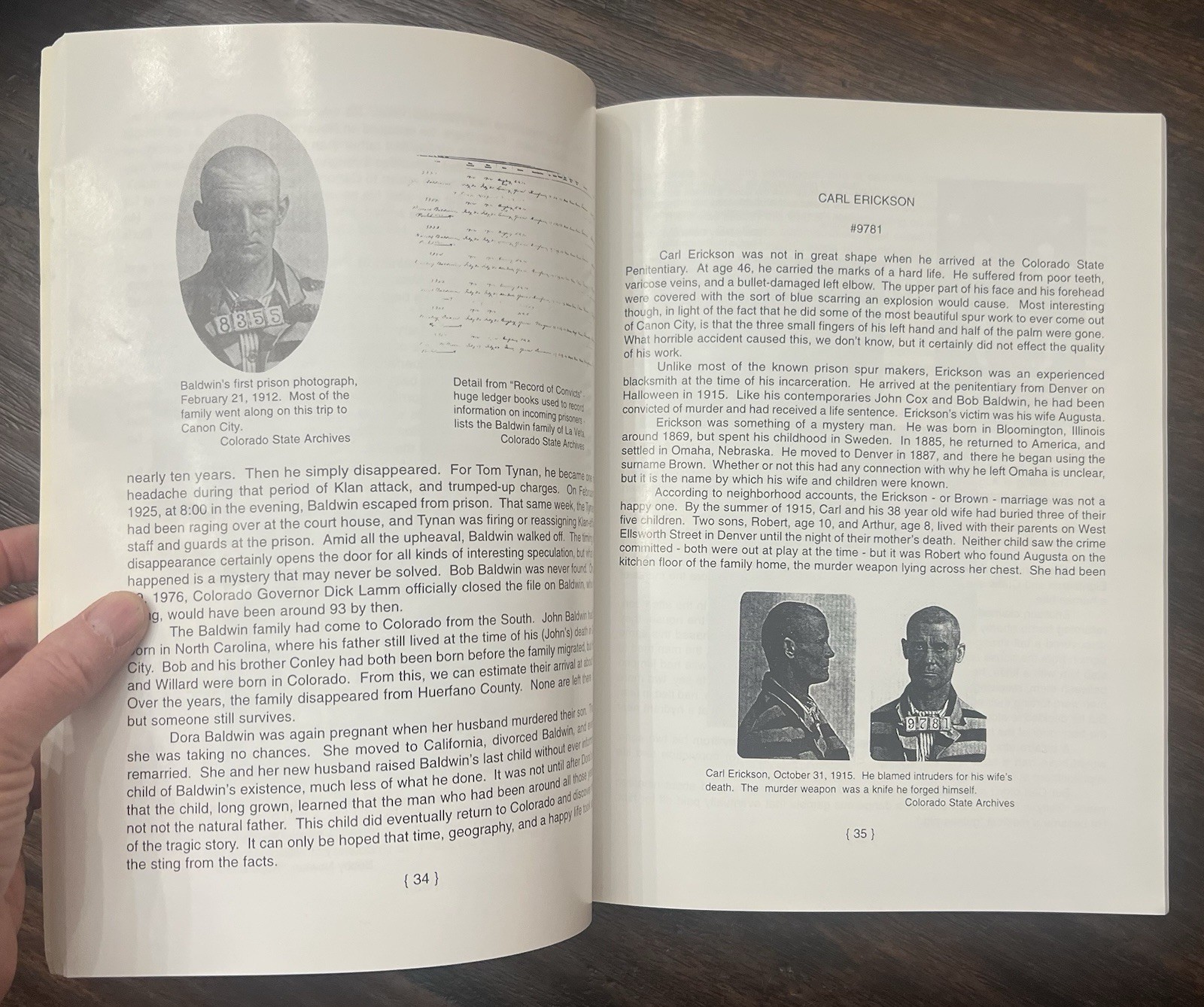 COLORADO PRISON SPURS & THE MEN WHO MADE THEM SIGNED LIMITED FIRST EDITION