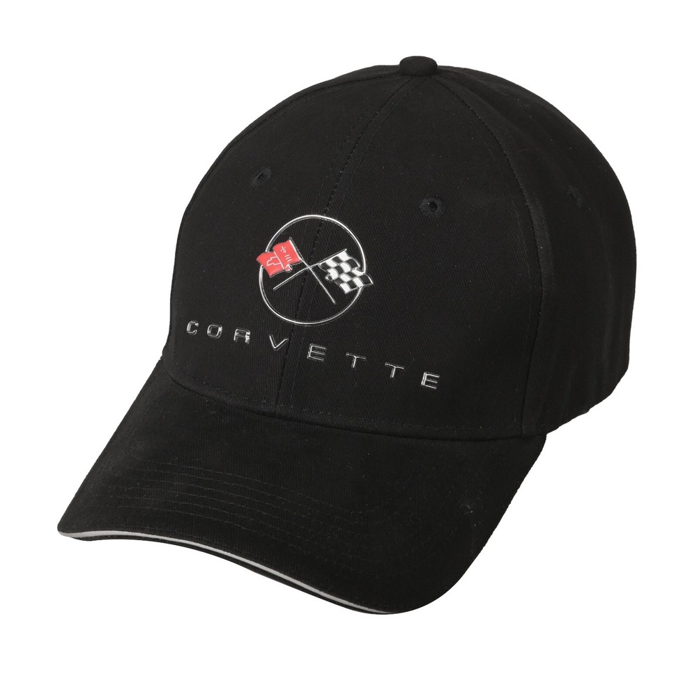 C1 Corvette Liquid Metal Logo Hat