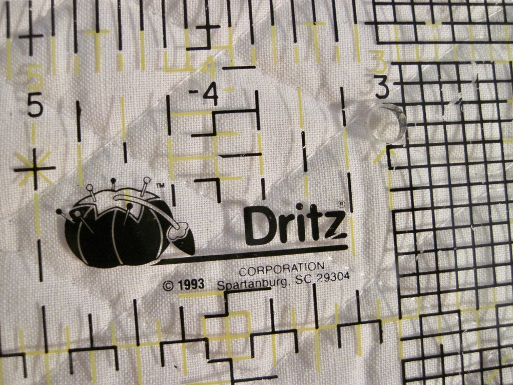 Dritz 5" x 5" Patchwork Quilting Ruler