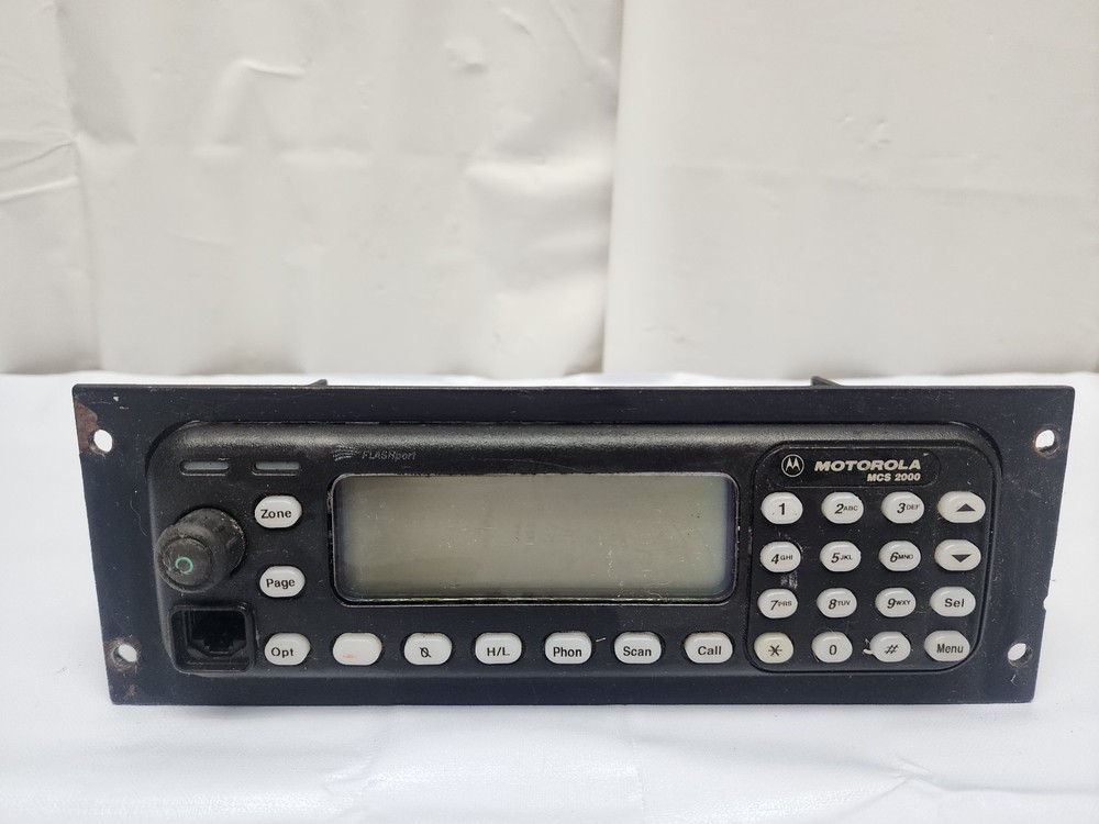 Motorola MCS2000 MCS 2000 Control Head Model III 3 Radio w/ Bracket