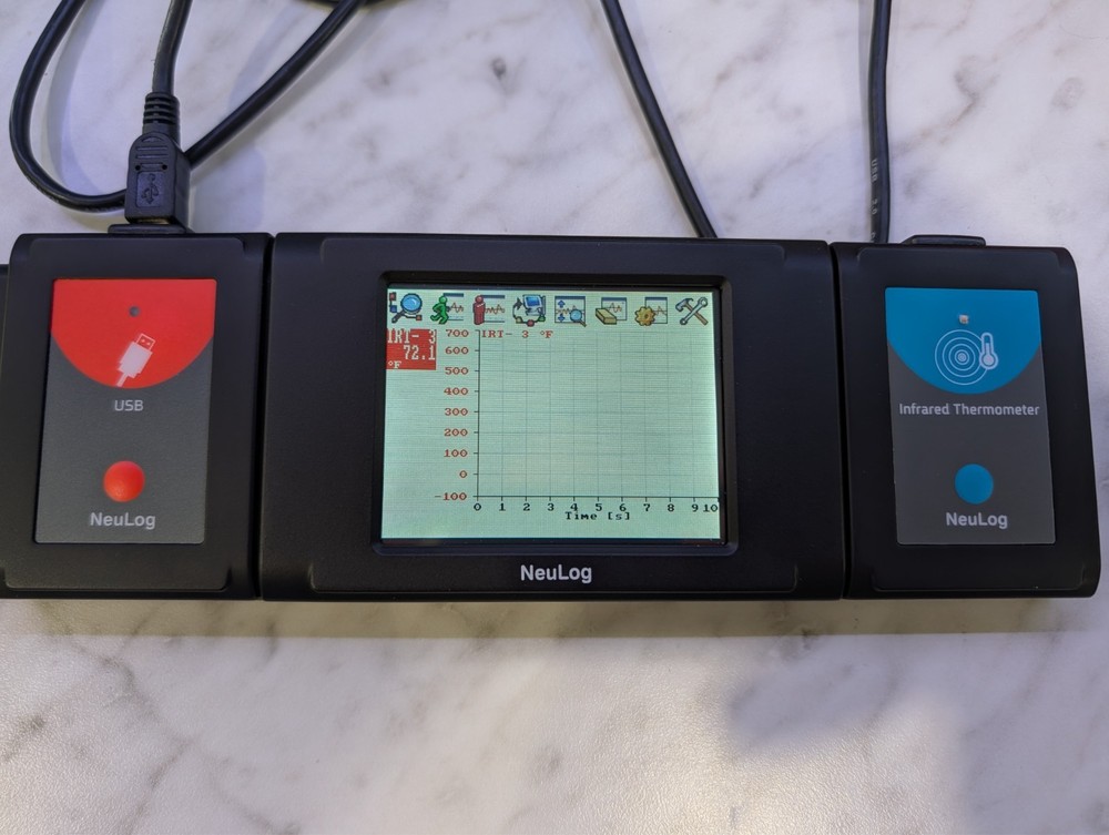 NeuLog 21 Sensor Complete STEM Lab Kit w/WiFi + Touch Logger+Pelican Case Tested