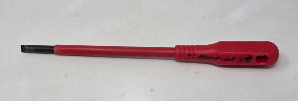 Blue-Point Tools INSD 8 Electronics Precision Flat Slotted Screwdriver 8 x 3/8"