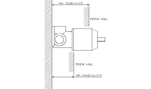 sumerain Black Shower Faucet, Matte Solid Brass Valve,