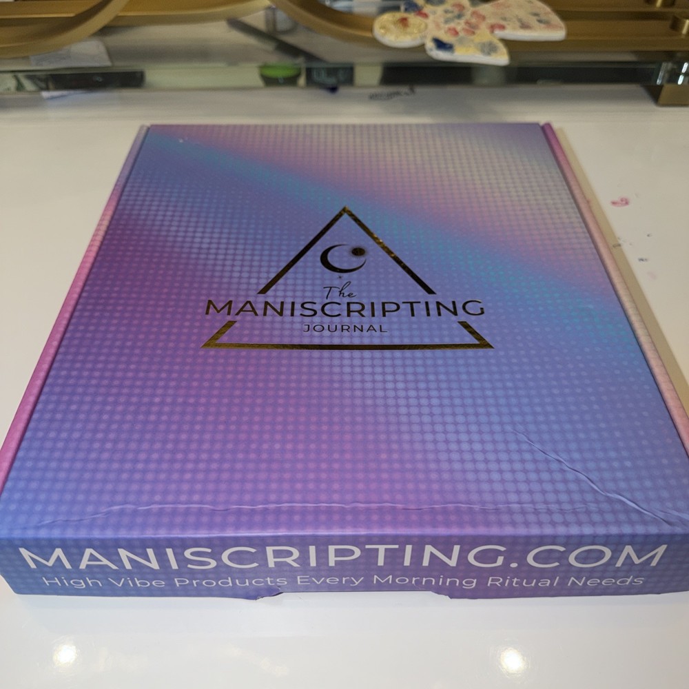 Maniscripting Journal Life Design Journal & Ritual Guidebook Celestite