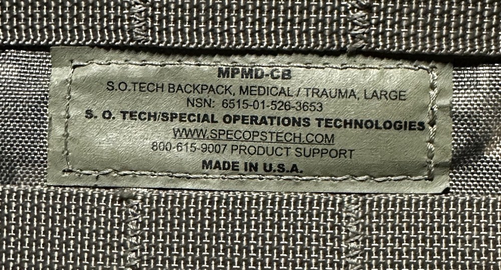 S.O. Tech Backpack Medical/Trauma Large ACU PATTERN Tactical