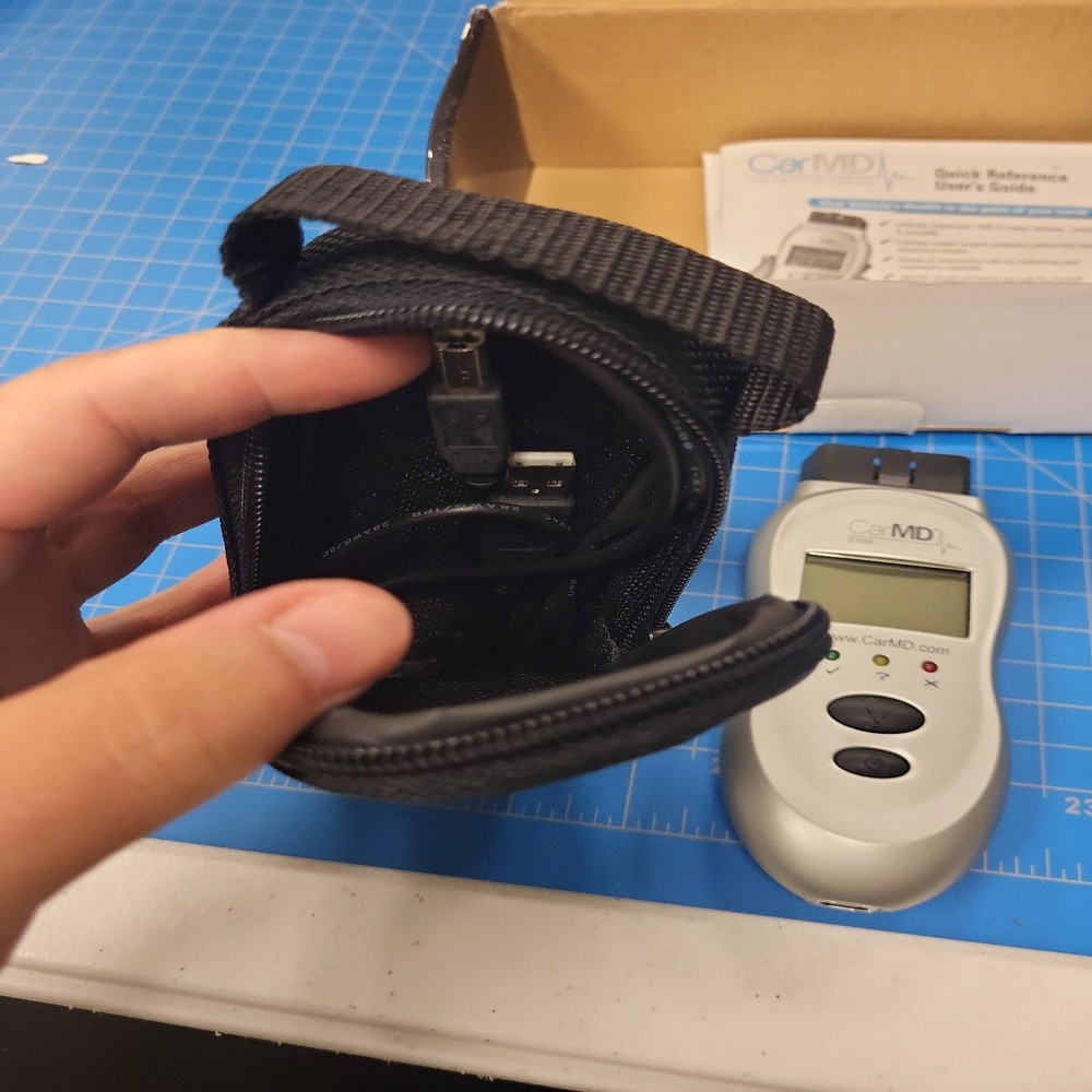 CarMD Vehicle Health System Diagnostic Scan Tool Car Code Reader OBD2 Scanner