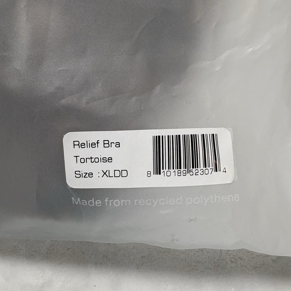 Eby Relief Bra Seamless Tortoise Adjustable Strap Size: XLDD
