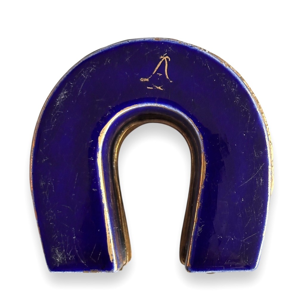 Sevres Box Horshehoe Shaped Snuff Box