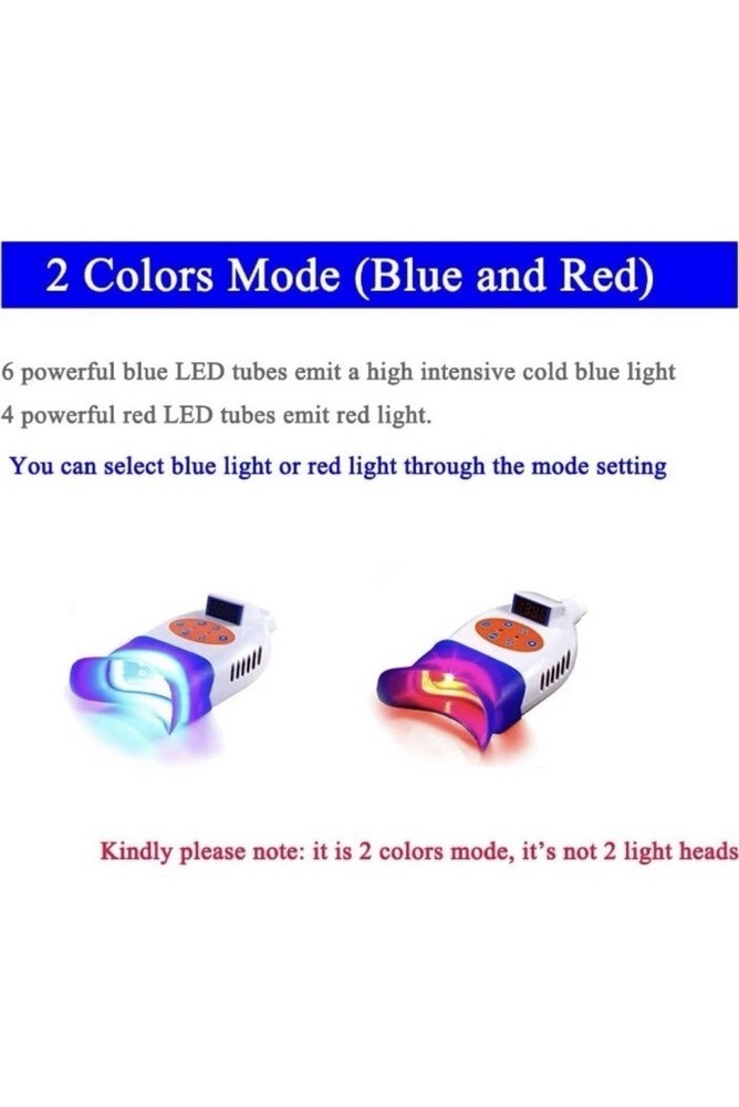 New Dental Teeth Whitening Machine Cold LED Light Bleaching Accelerator JBK-TW2