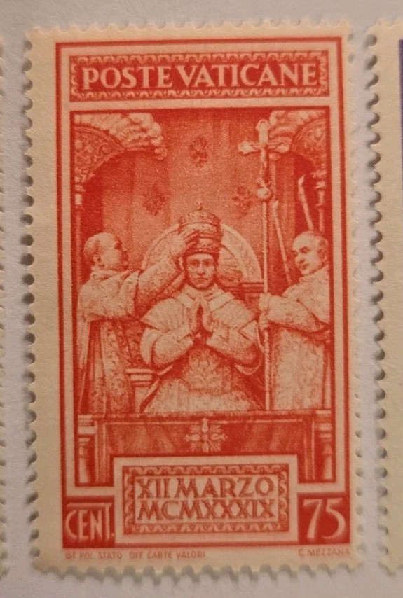 Vatican Stamp Set # E7+E8 Surcharged. MLH