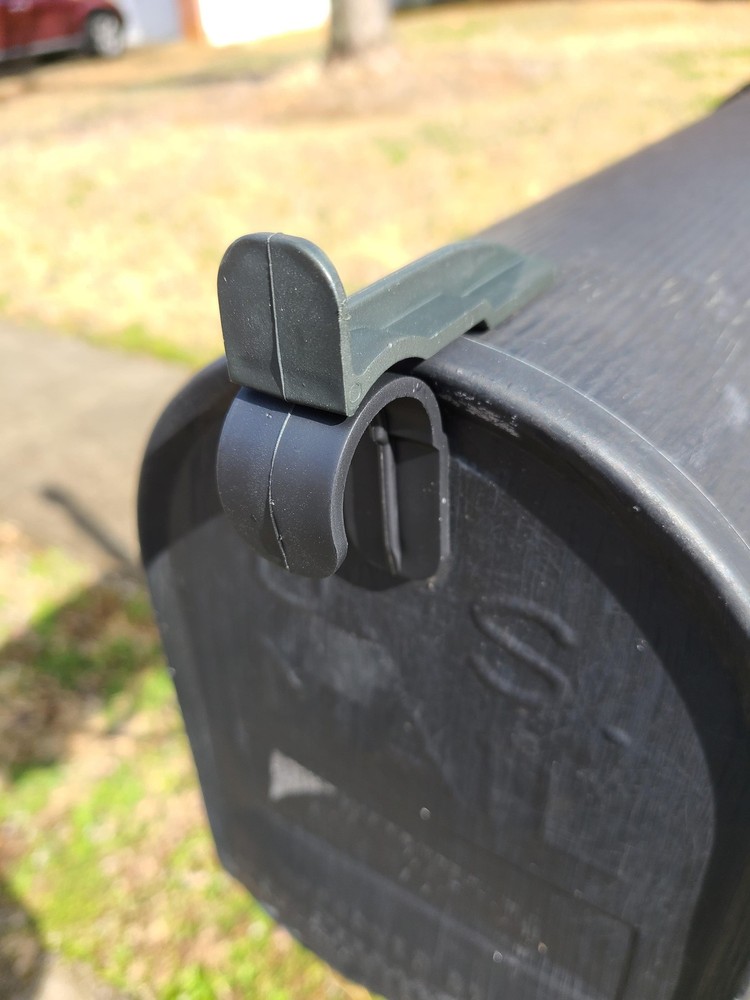 Plastic Mailbox Latch Set Replacement Kit – Black, Easy Install, Standard Mailbo