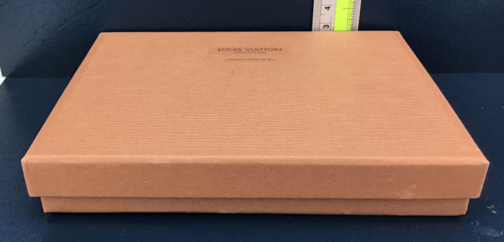 Authentic Louis Vuitton Empty Box 6" x 4.5" x 0.5" Gift Box