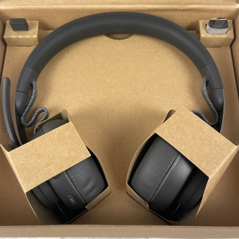 Logitech Zone Wireless Noise-Canceling On-Ear Headset (UC / USB Type-C, OEM Pack