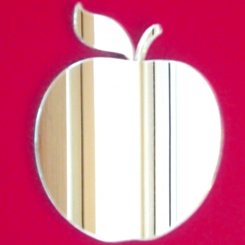 Apple Acrylic Mirror (Several Sizes Available)