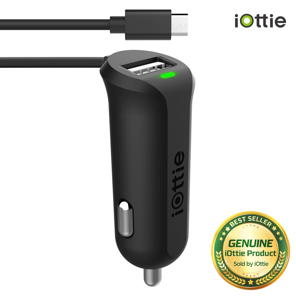 iOttie RapidVolt Mini Car Charger with Micro USB Cable