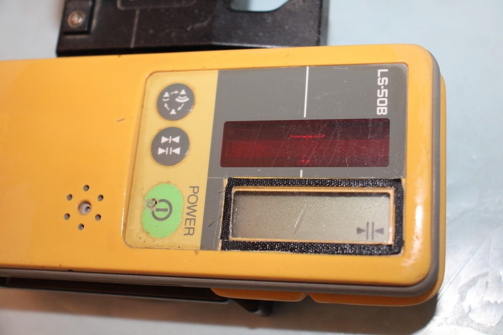 Topcon LS-50B Laser Level Detector Sensor Eye Receiver with Bracket