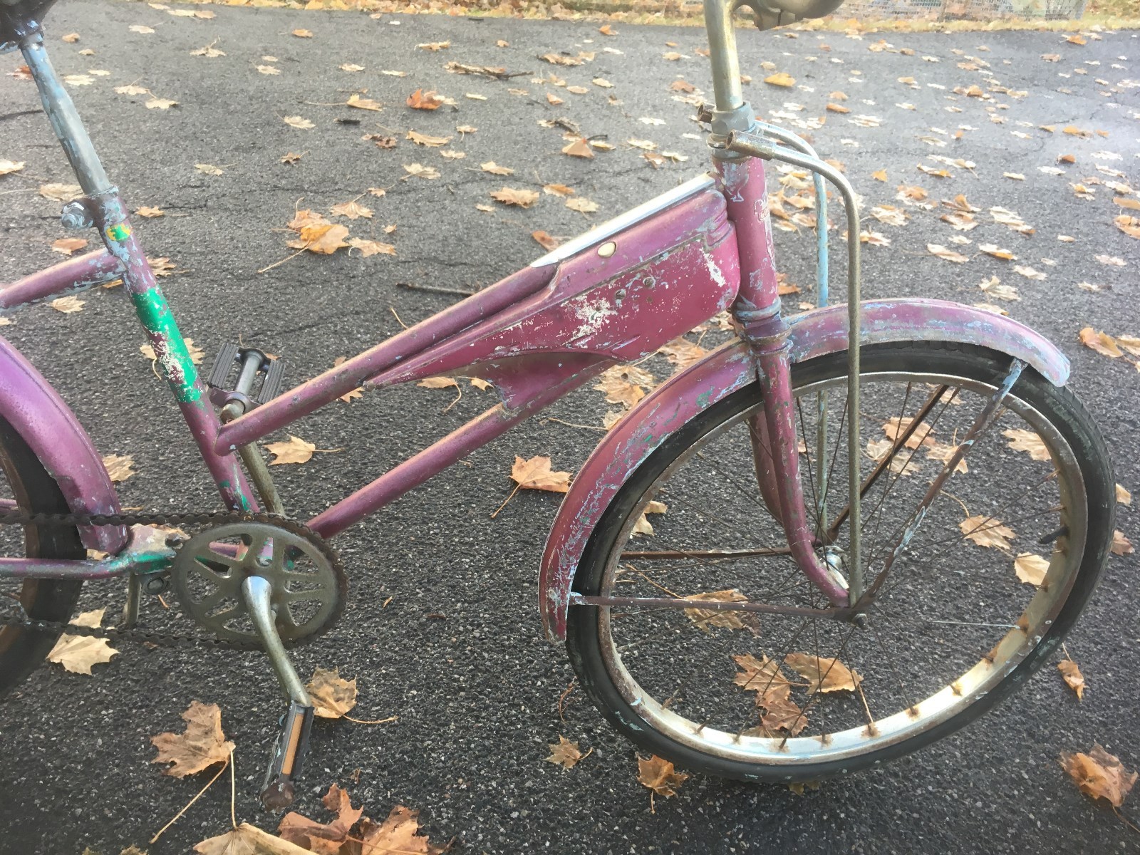 GOODYEAR 50'S BICYCLE VINTAGE FIRE POLICE . TANK BICYCLE SIREN