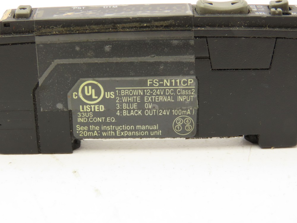 Keyence FS-N11CP Fiber Optic Sensor Amplifier