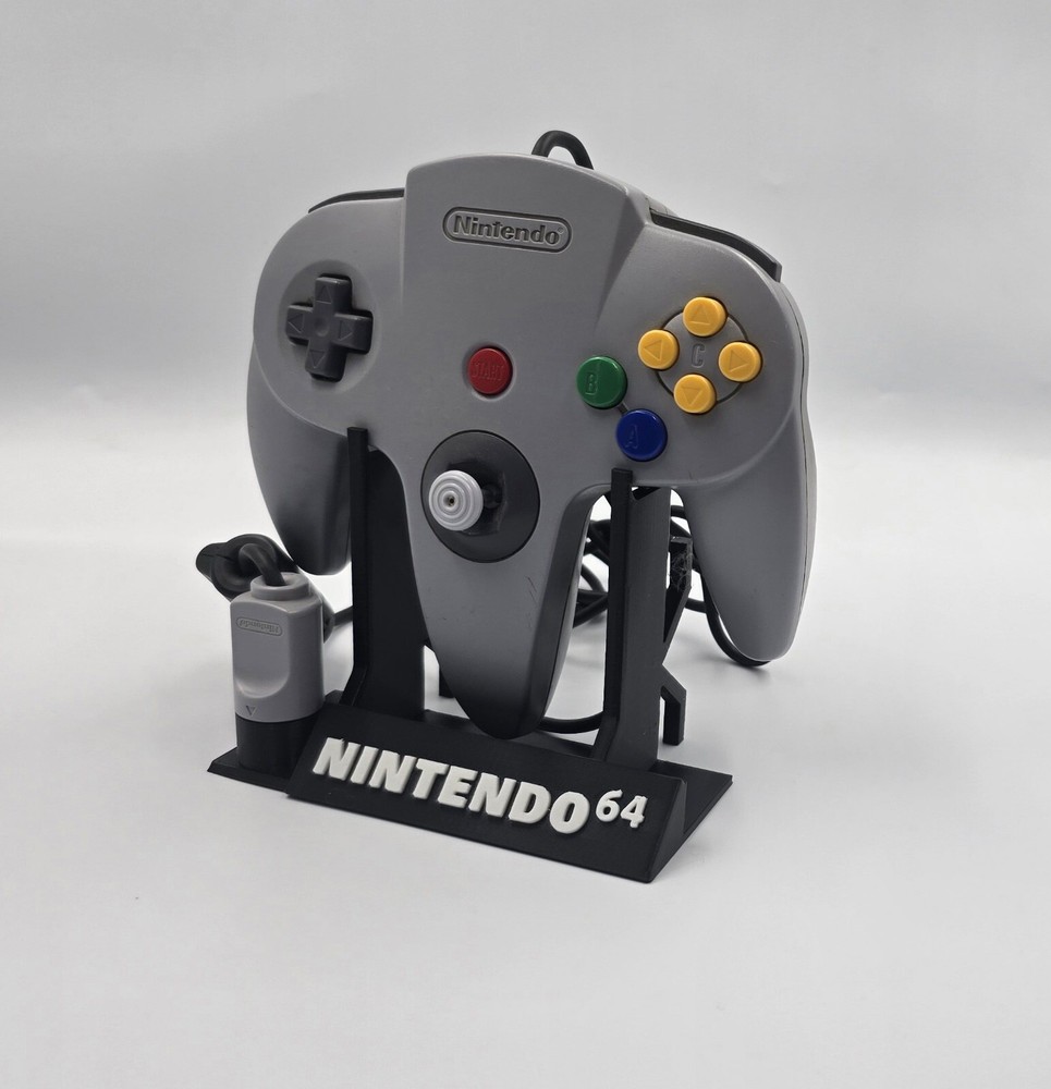 Nintendo 64 N64 Controller Display Stand Lerpo3D - 3D Printed