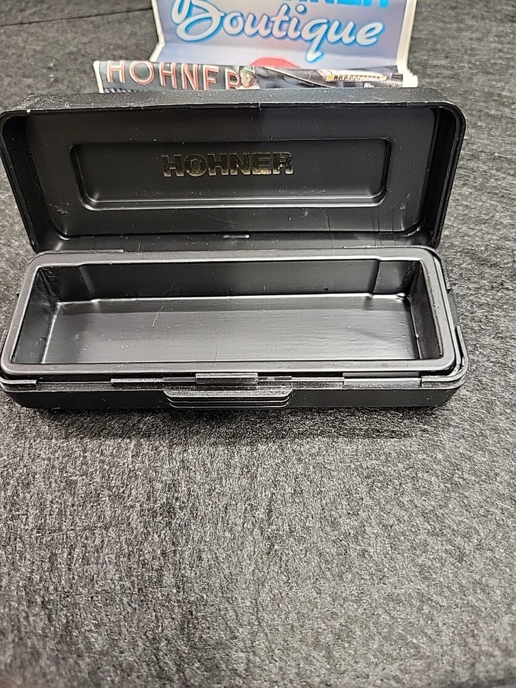 Hohner Pro Harp Harmonica Made In Germany With Plastic Case