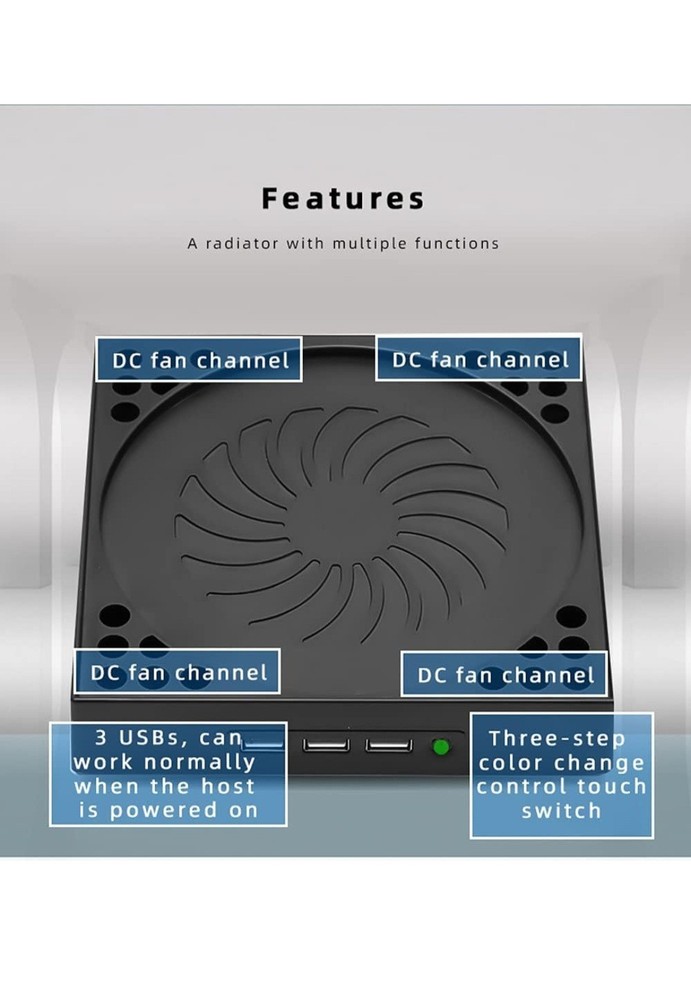 Xbox series X cooling system stand base