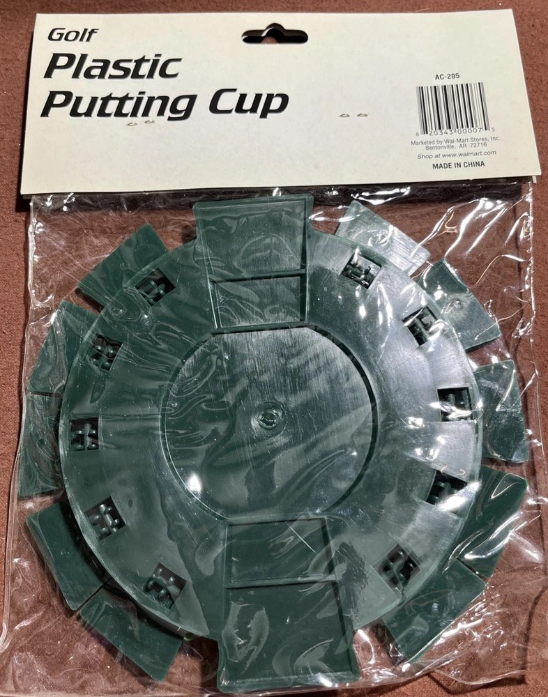 ATHLETIC WORKS GOLF PLASTIC PUTTING CUP
