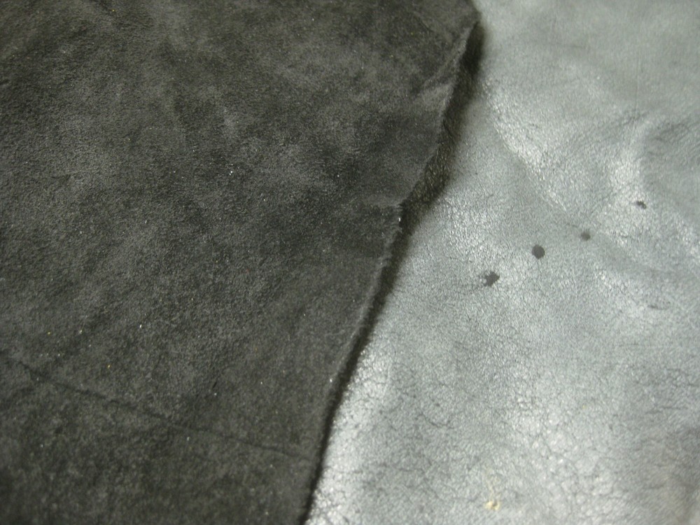 Black Top Grain Deer Leather # 0009759 ROW 77