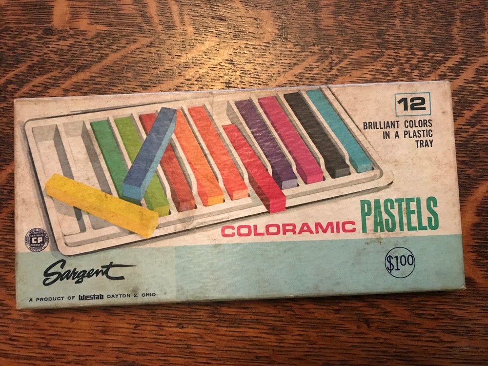 Sargent Coloramic Pastels, 1950’s. Dayton Ohio