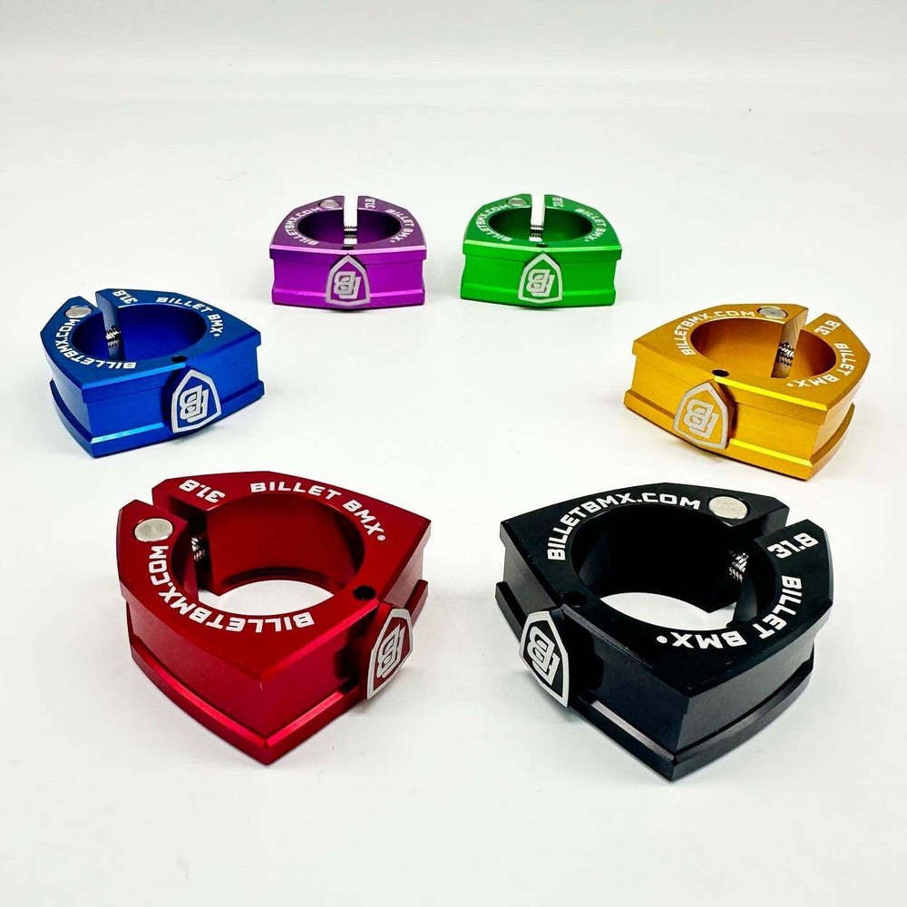 BILLET BMX™ SHIELD SEAT POST CLAMP 28.6mm