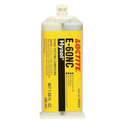 Loctite 237113, EA E-60NC Epoxy Structural Adhesive, 50ml Dual Cartridge