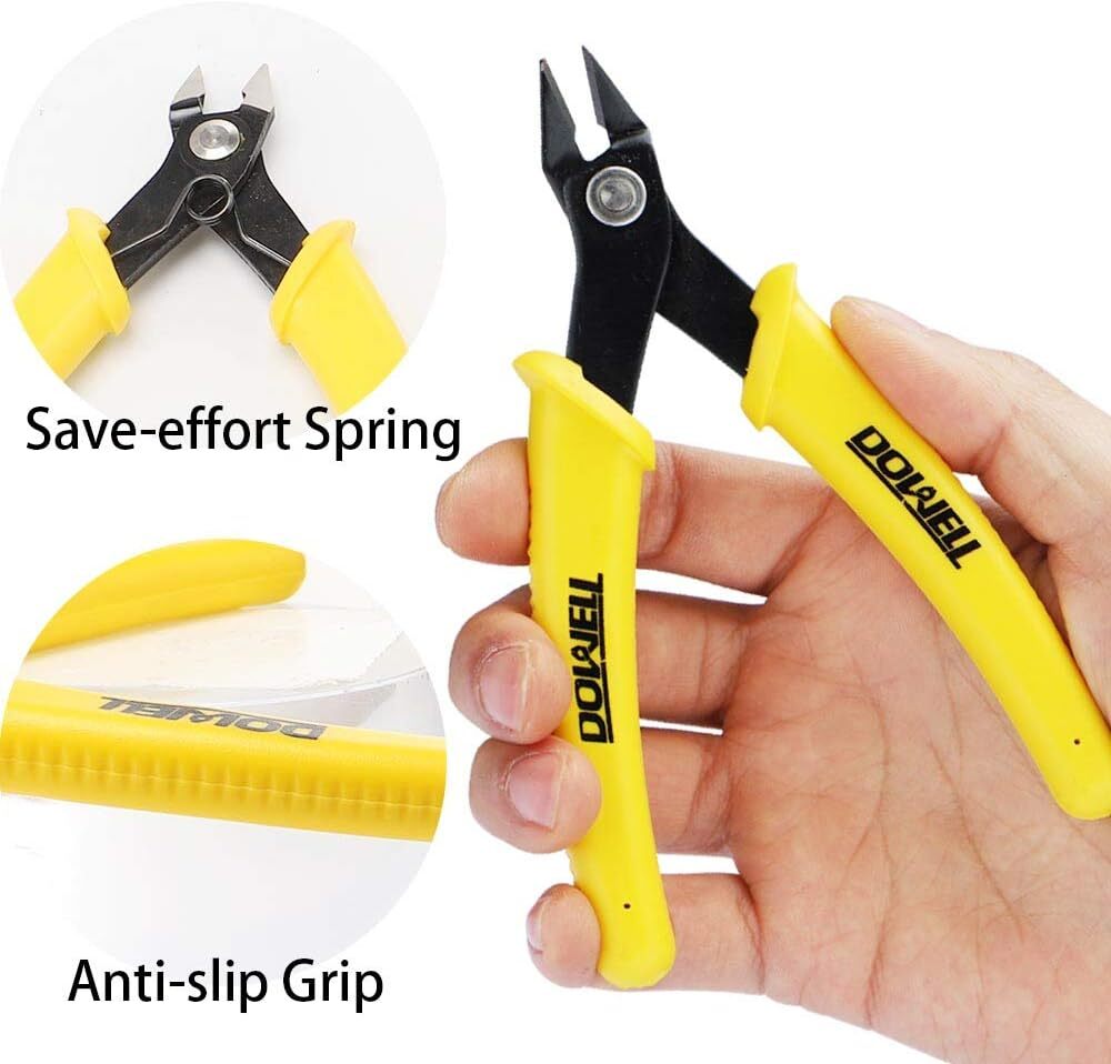 2 Micro Cutter Flush Cutter Electronics Soft Wire Cutters Professional Cutting