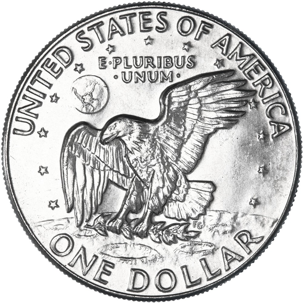 1977 D Eisenhower Dollar BU Ike US Mint Coin