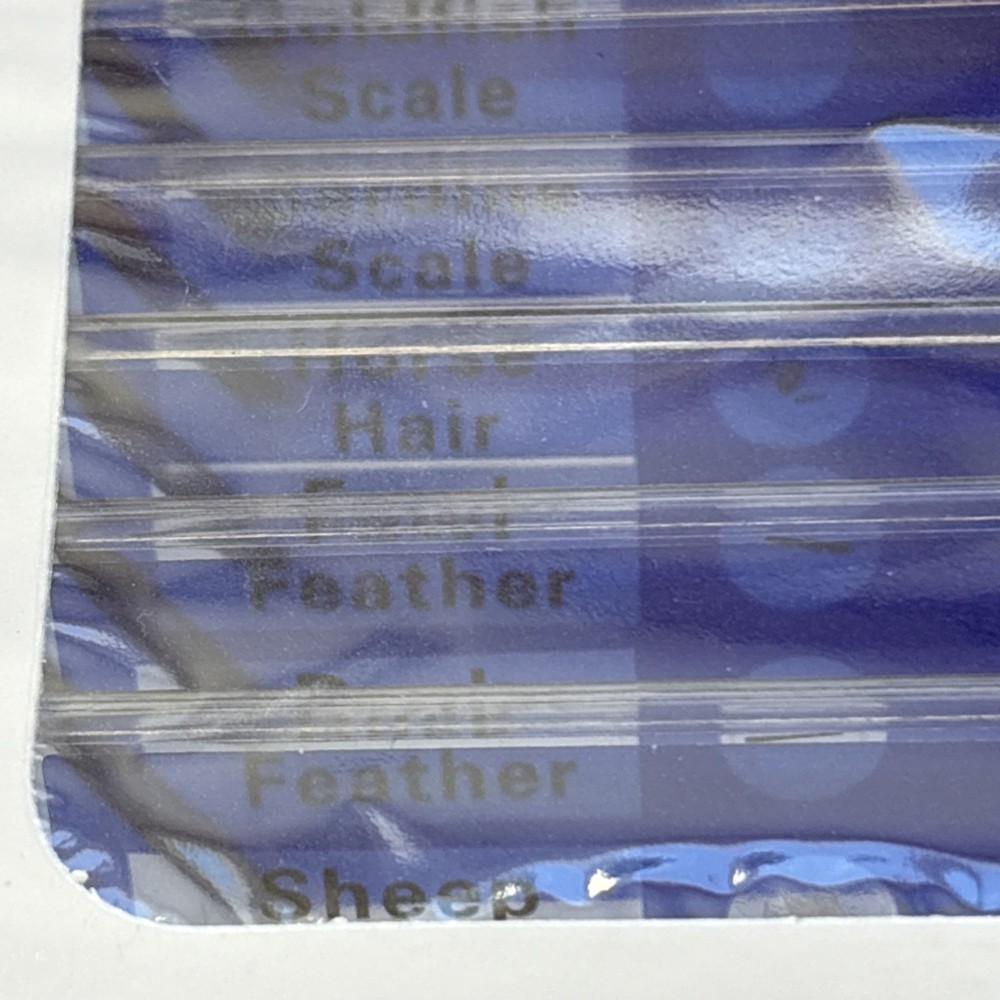 Animal Microscope Slides 12 pc