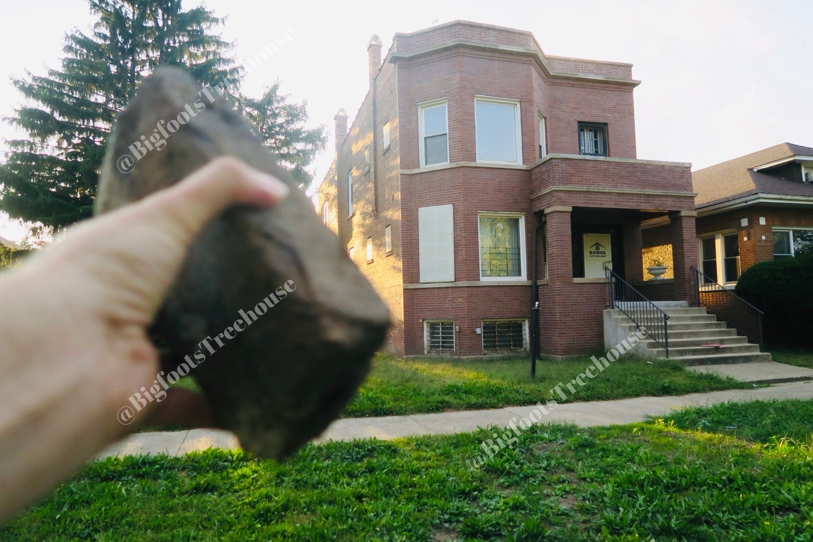 Al Capone Authentic Brick Relic Chicago Home