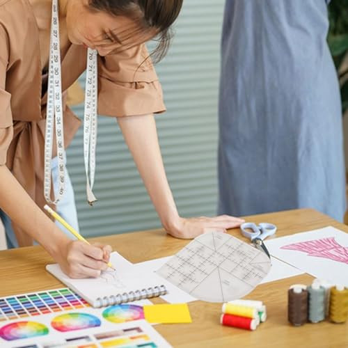 Acrylic Sewing Curved Corner Ruler,Sewing Patchwork Ruler Sewing Template